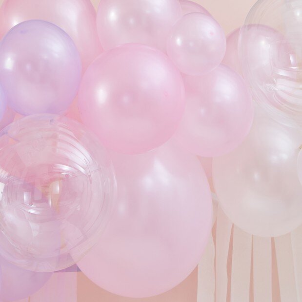 DIY Ballongbue - Pastell,  Pearl & Ivory