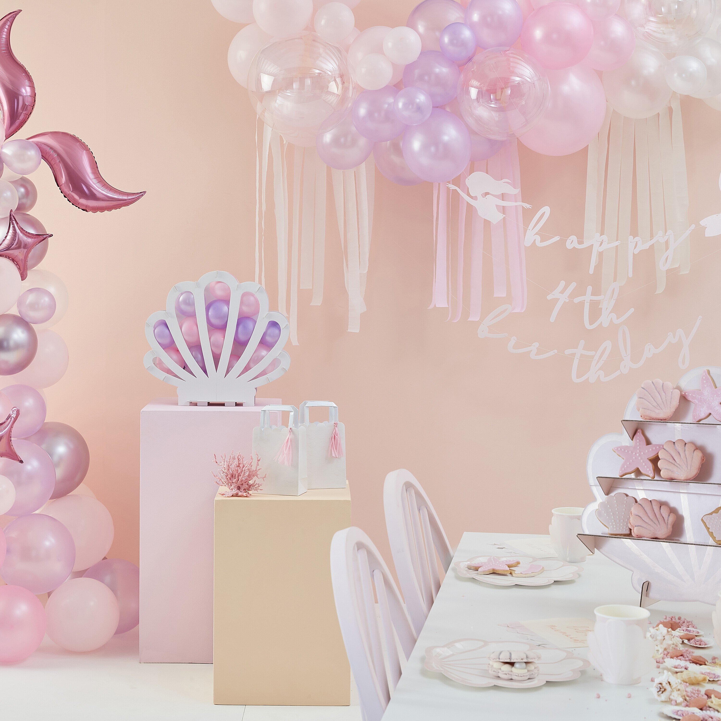 DIY Ballongbue - Pastell,  Pearl & Ivory