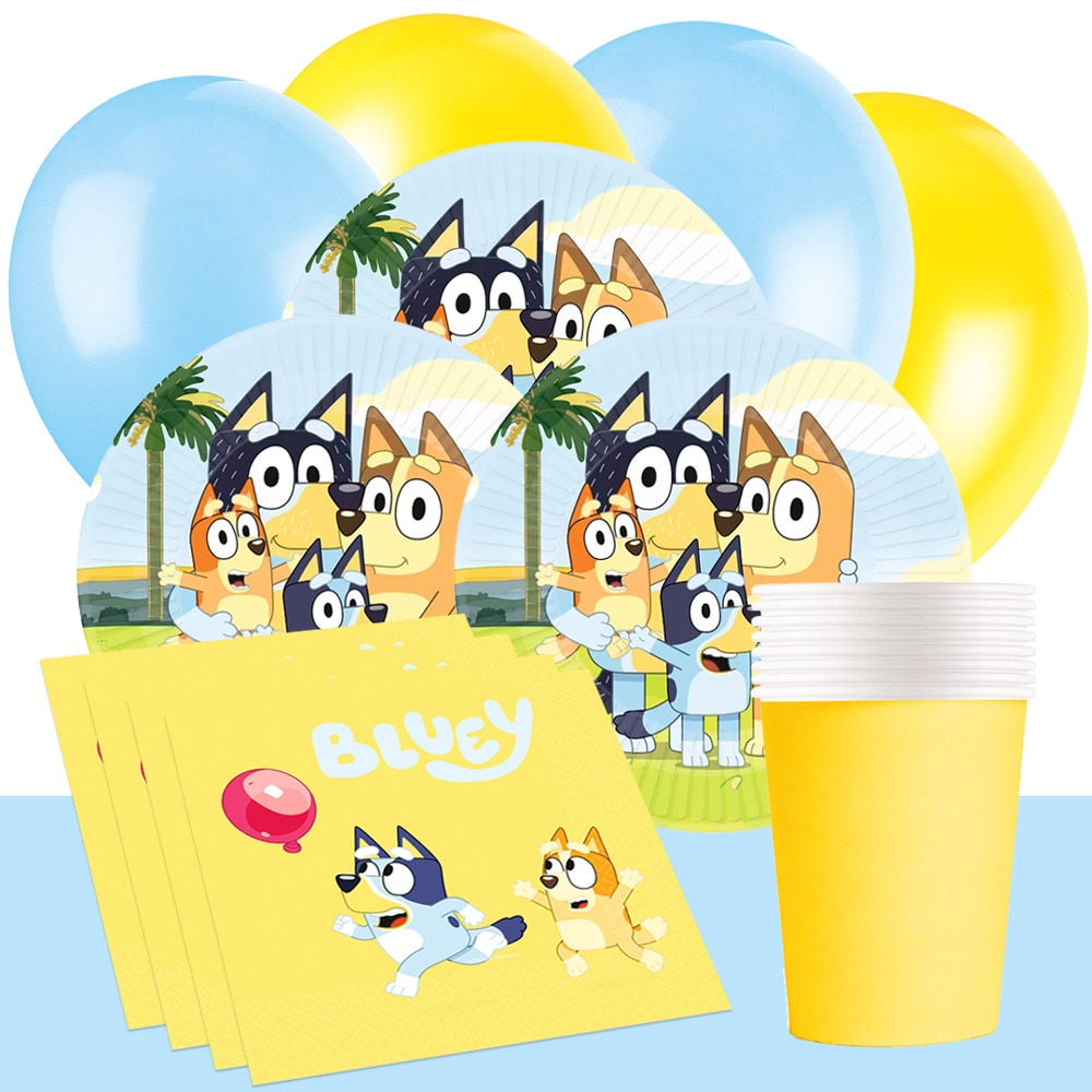 Bluey - Bursdagspakke 8-16 personer