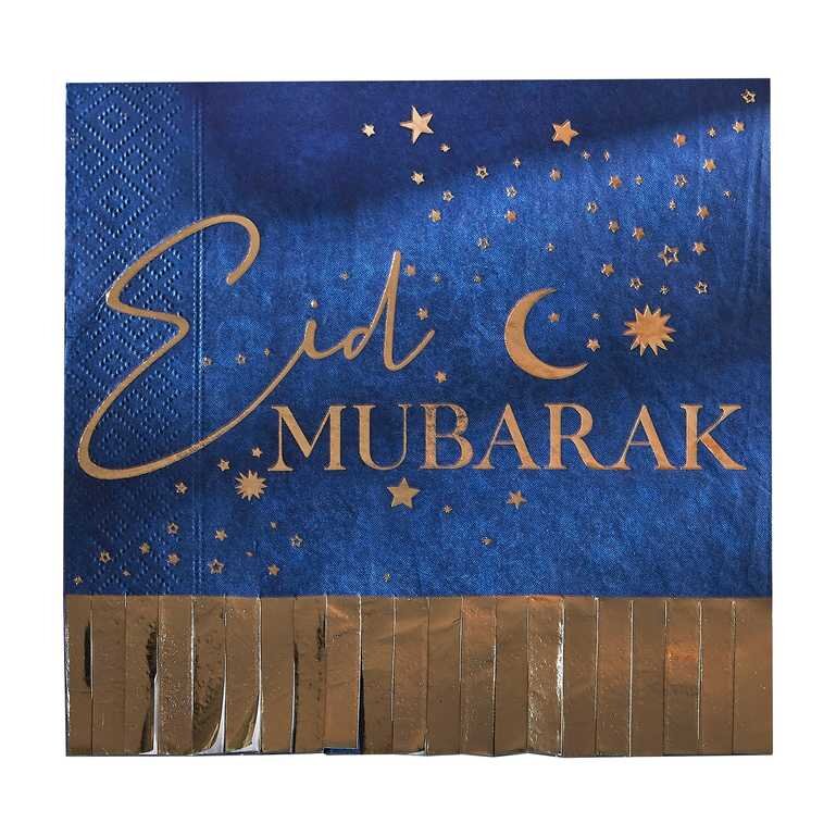 Eid Mubarak - Servietter 16 stk.