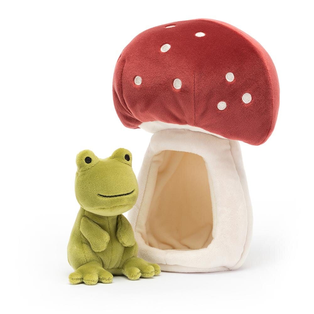 Jellycat - Frosk i sopphus 21 cm