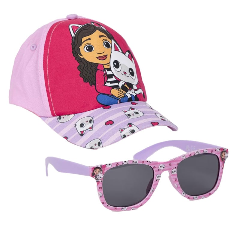 Gabby's Dollhouse - Caps og solbriller til barn