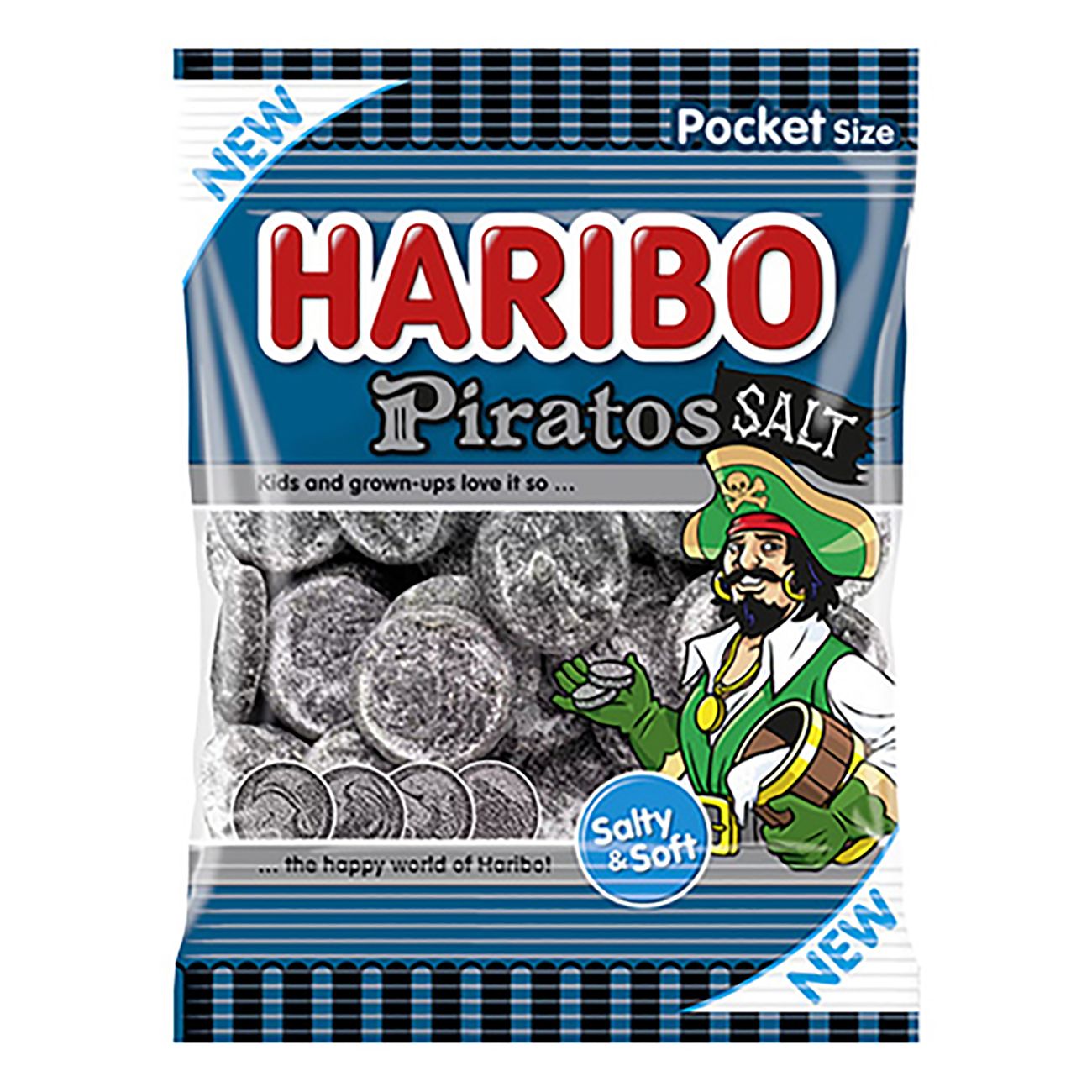 Haribo Salte Piratos 70 gram