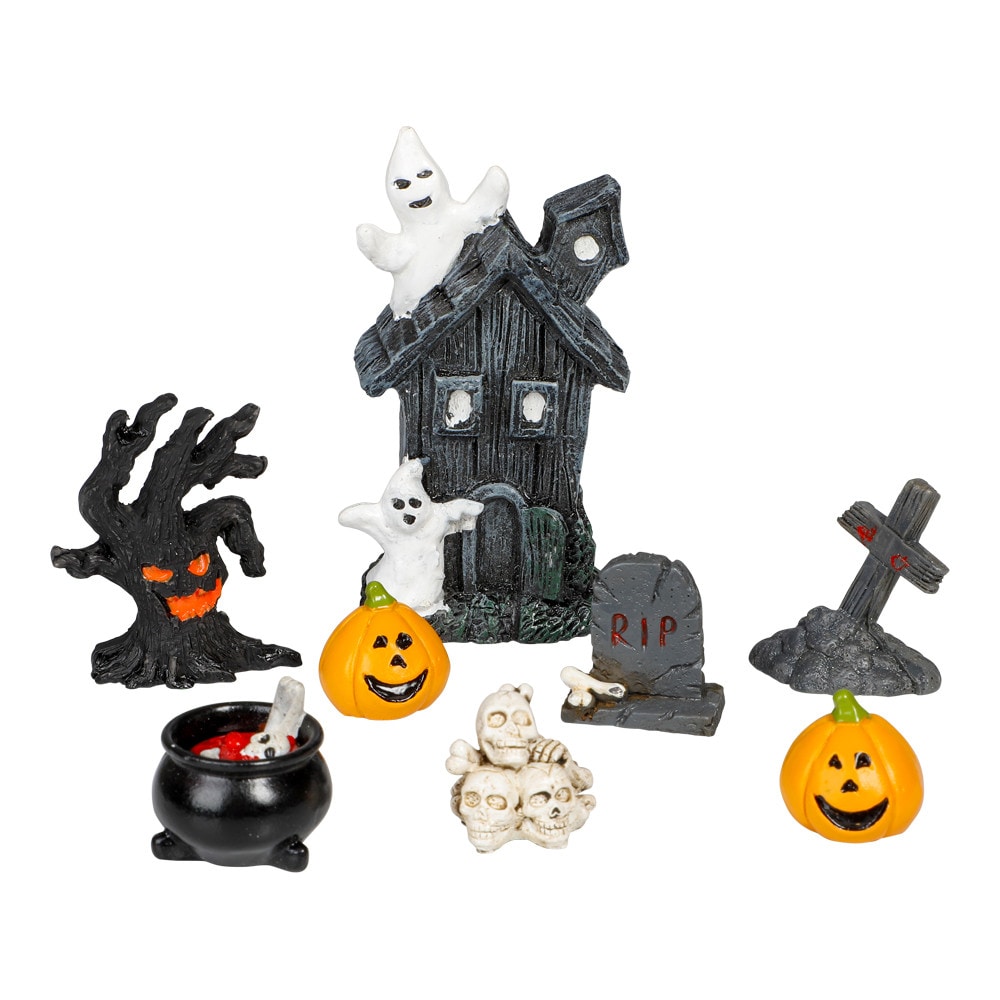 Halloween Dekorasjonssett 8 deler