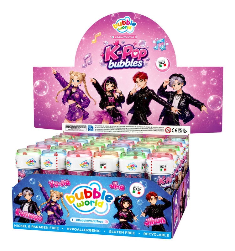 K-Pop Såpebobler 60 ml