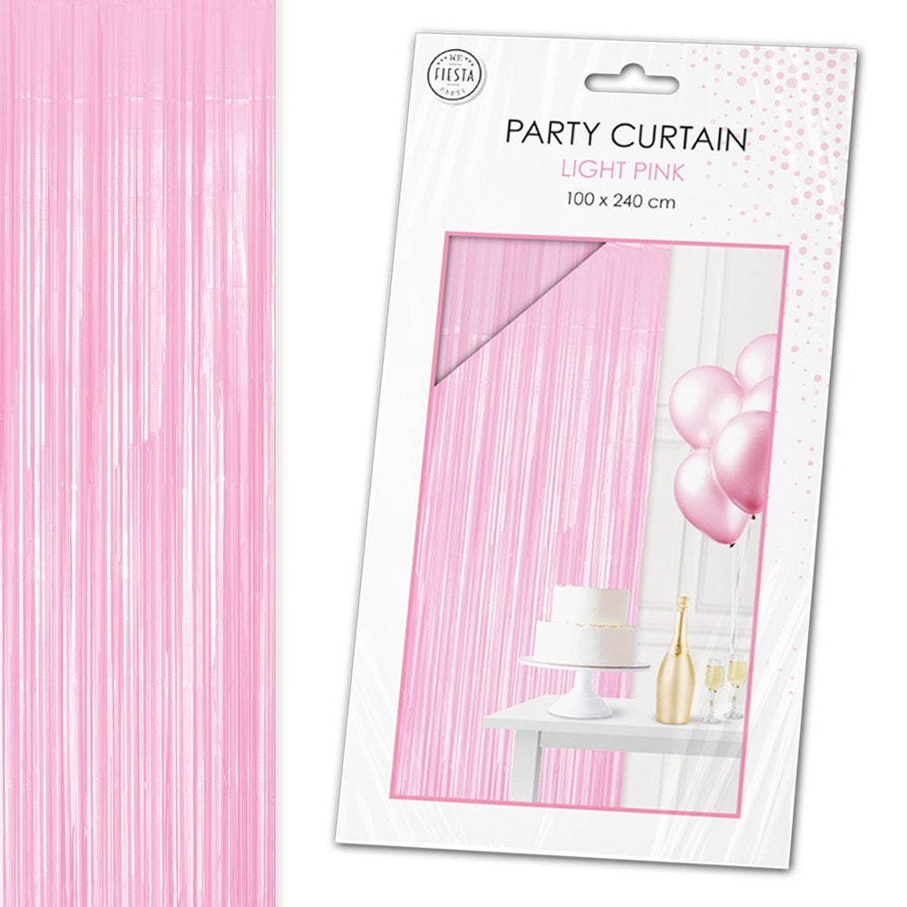 Frynsegardin Lyserosa 100 x 240 cm