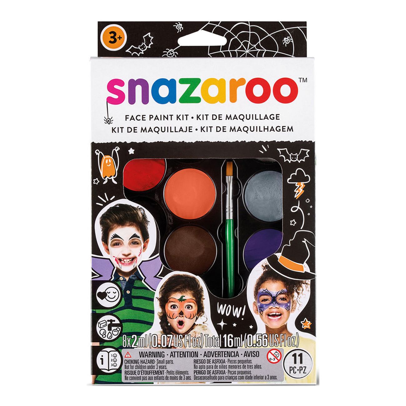 Snazaroo Halloween Ansiktsmaling Kit