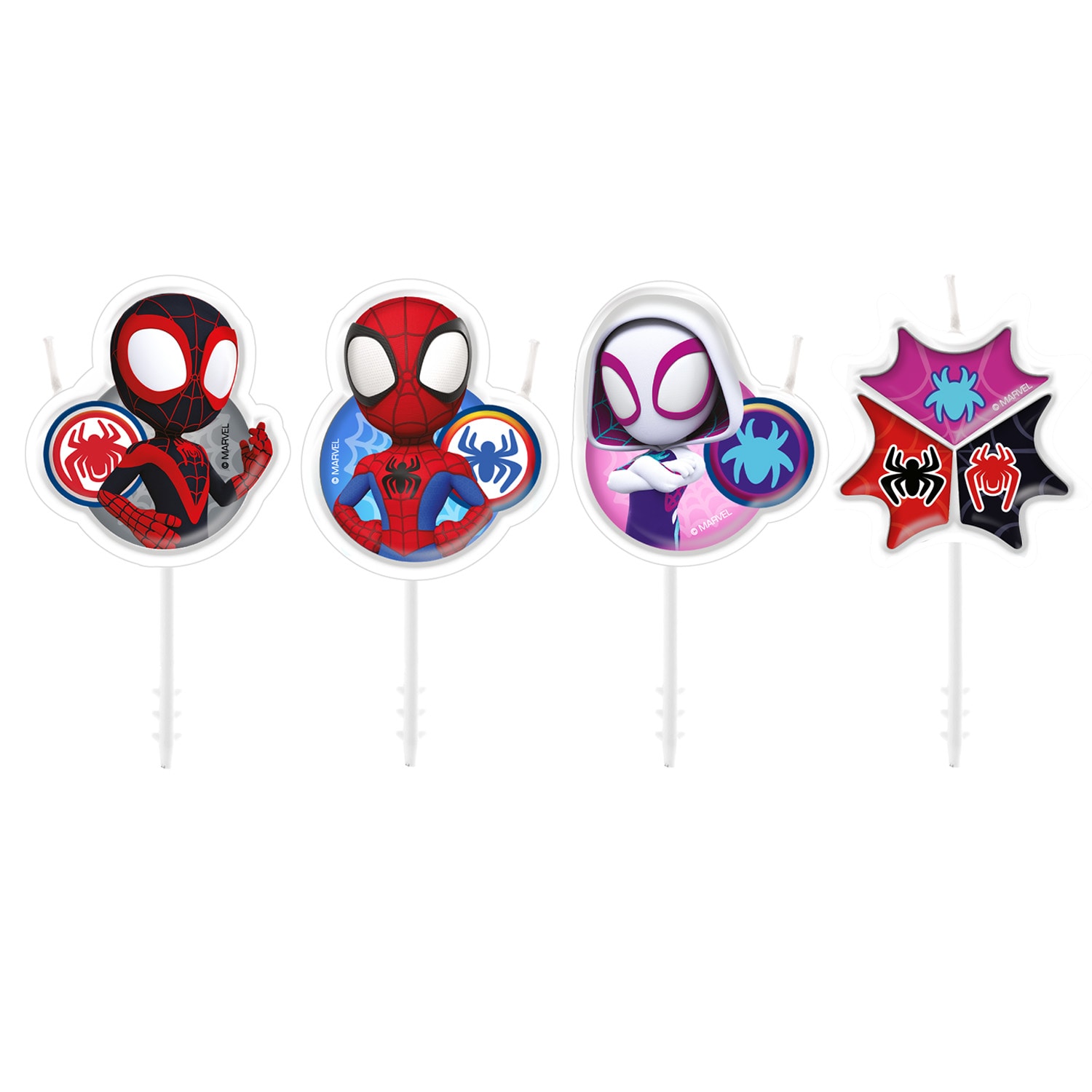 Spidey - Kakelys Picks 4 stk.