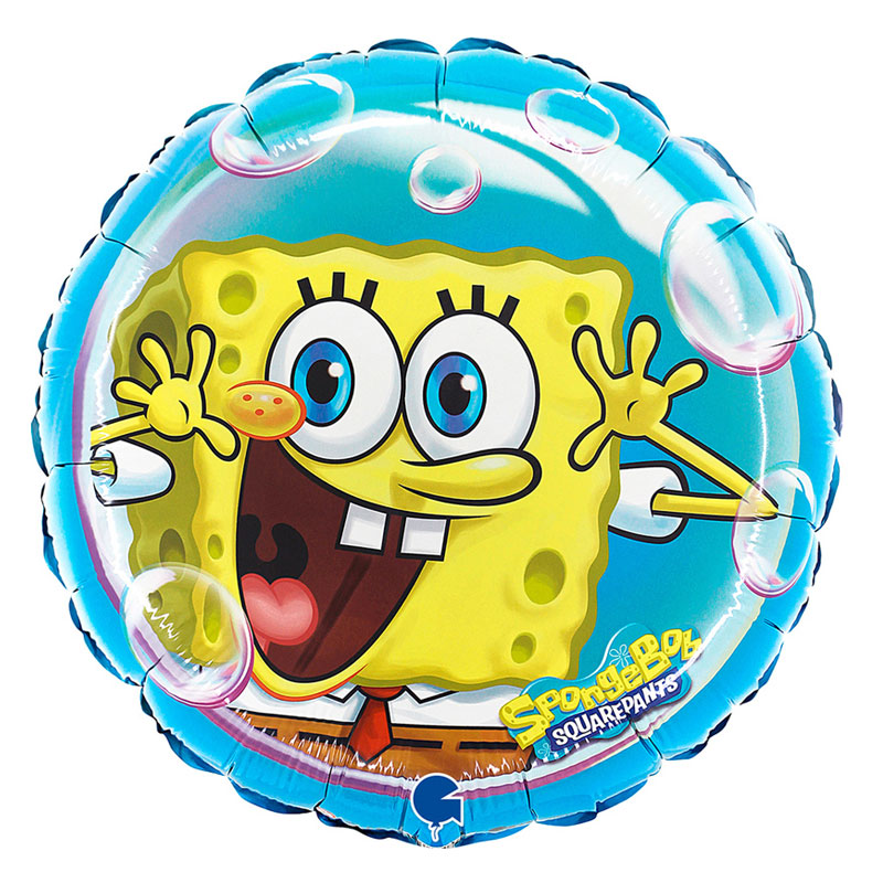 SvampeBob Firkant Folieballong 46 cm