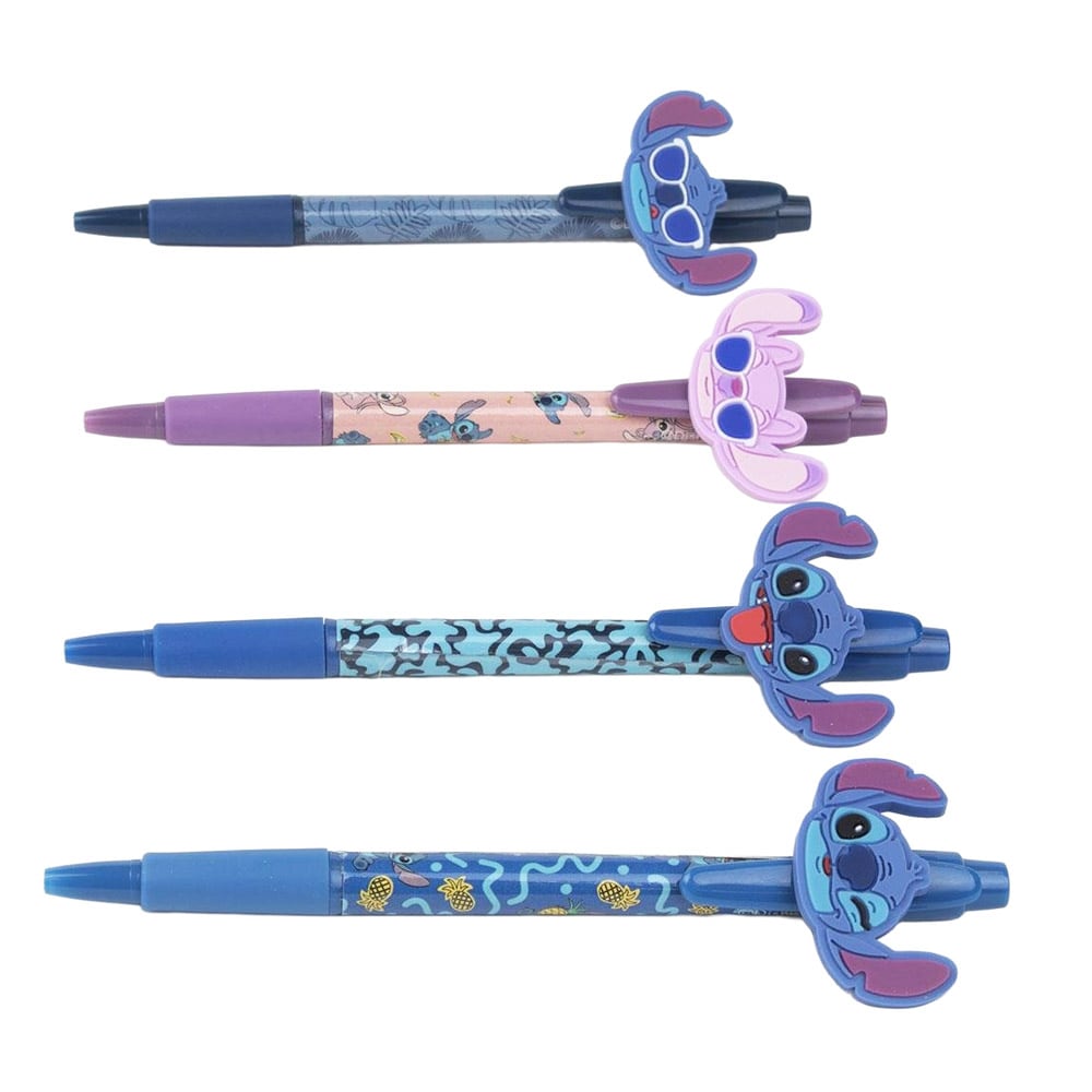 Lilo & Stitch - Kulepenner 4 stk.