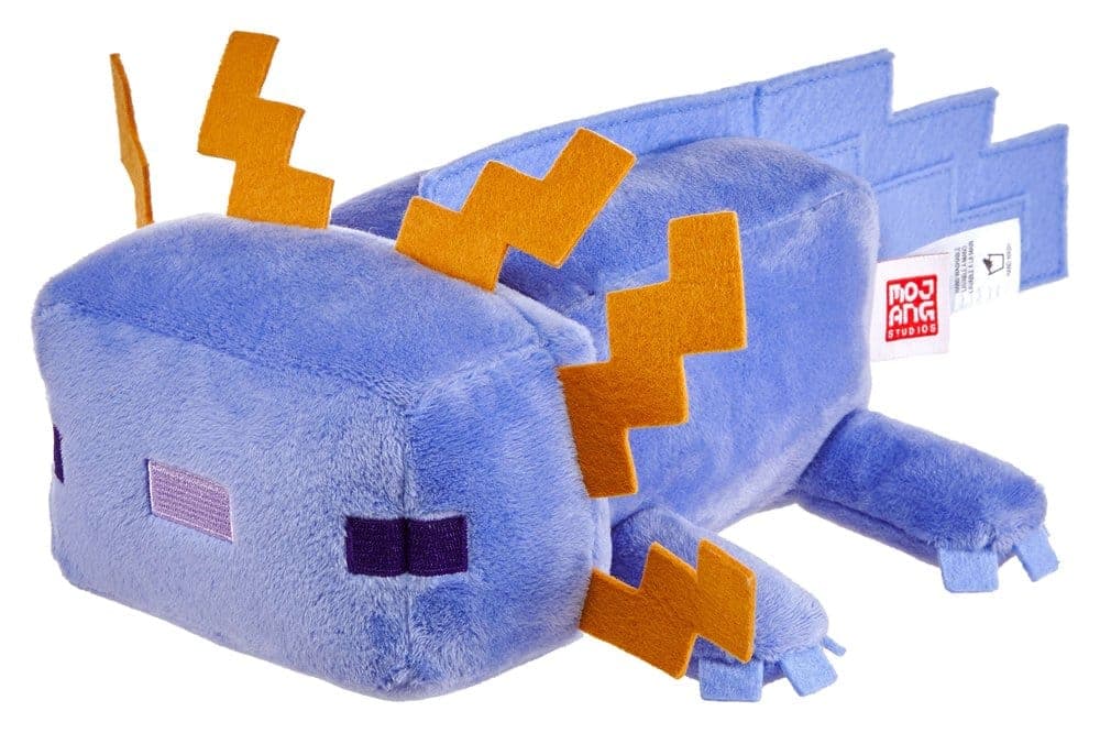 Minecraft Blå Axolotl Kosedyr 20 cm