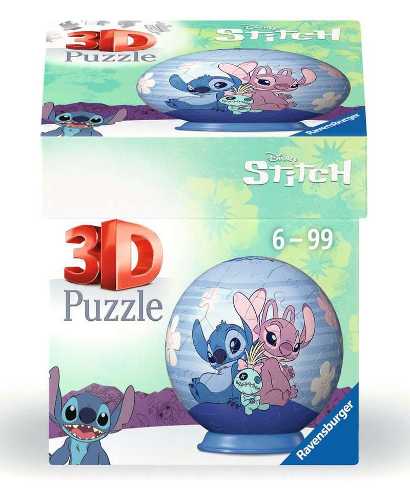 Ravensburger 3D Puslespill - Lilo & Stitch 54 brikker